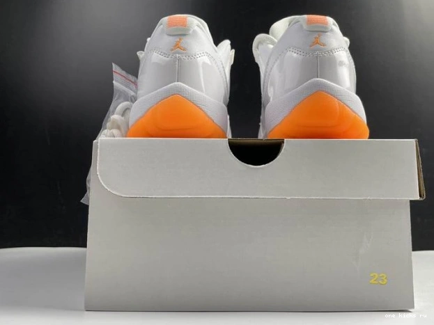 Chep Onekick AH7860-139 LOW AIR CITRUS 11 RETRO BRIGHT JORDAN 0622